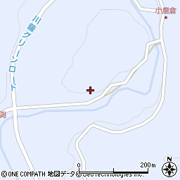 鹿児島県薩摩川内市東郷町鳥丸1386周辺の地図