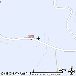 鹿児島県霧島市牧園町三体堂1835周辺の地図