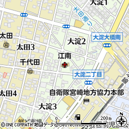 江南保育園周辺の地図
