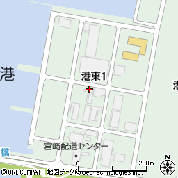 ヤクルト宮崎ヤクルト　販売周辺の地図