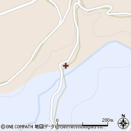 鹿児島県霧島市牧園町万膳1534周辺の地図