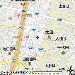 宮交ショップアンドレストラン本社屋周辺の地図