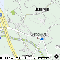 宮崎県宮崎市北川内町中岡5006周辺の地図