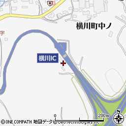 西日本高速道路株式会社　横川料金所周辺の地図
