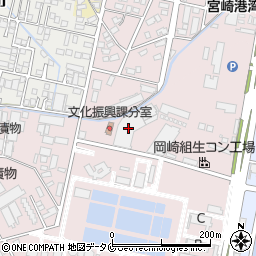 宮崎中央倉庫株式会社周辺の地図