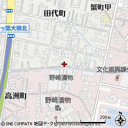 宮崎県宮崎市田代町265周辺の地図