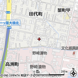 宮崎県宮崎市田代町266-5周辺の地図