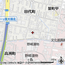 宮崎県宮崎市田代町266周辺の地図