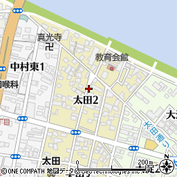 宮崎県宮崎市太田周辺の地図