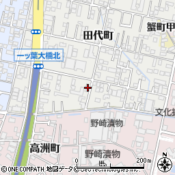 宮崎県宮崎市田代町133周辺の地図