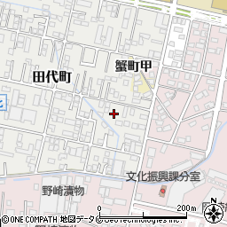 宮崎県宮崎市田代町240周辺の地図