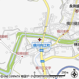 鹿児島銀行横川代理店周辺の地図