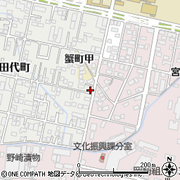 宮崎県宮崎市田代町202周辺の地図