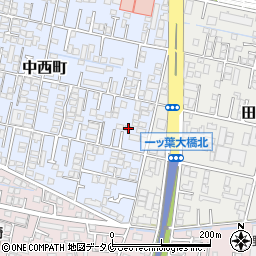 宮崎県宮崎市中西町243周辺の地図