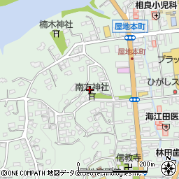 城之口公民館周辺の地図