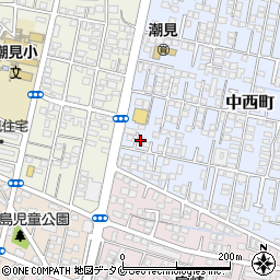 宮崎県宮崎市中西町124周辺の地図