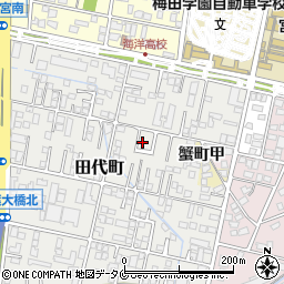 宮崎県宮崎市田代町190-10周辺の地図