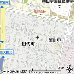 宮崎県宮崎市田代町189周辺の地図
