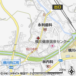 横川kito周辺の地図