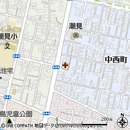 宮崎県宮崎市中西町91周辺の地図