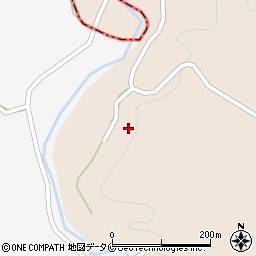 鹿児島県霧島市牧園町万膳464周辺の地図