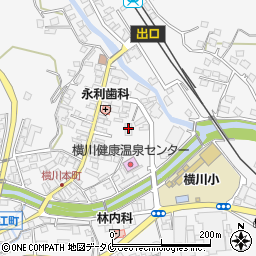 霧島市役所横川総合支所　市民生活課周辺の地図