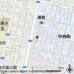 宮崎県宮崎市中西町92周辺の地図