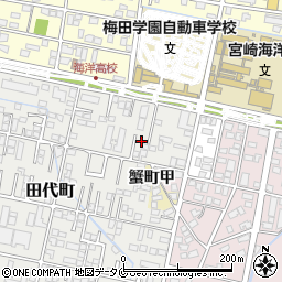 宮崎県宮崎市田代町177-4周辺の地図