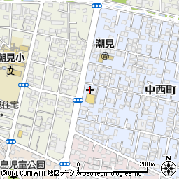 宮崎県宮崎市中西町90周辺の地図