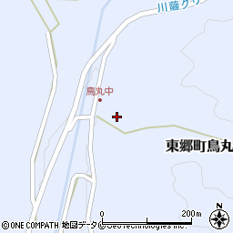 鹿児島県薩摩川内市東郷町鳥丸643-2周辺の地図