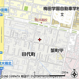 宮崎県宮崎市田代町183-9周辺の地図