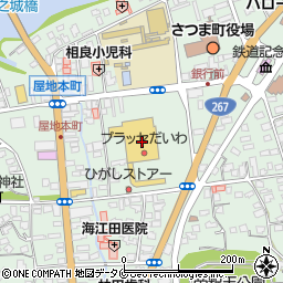 南日本銀行プラッセだいわ宮之城店共同 ＡＴＭ周辺の地図