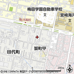 宮崎県宮崎市田代町177-5周辺の地図