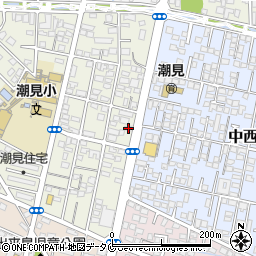 宮崎県宮崎市潮見町208-2周辺の地図