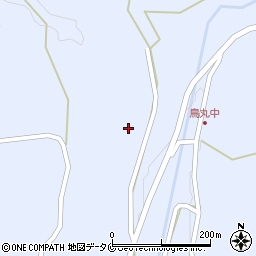 鹿児島県薩摩川内市東郷町鳥丸1223周辺の地図