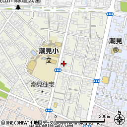 宮崎県宮崎市潮見町168-1周辺の地図