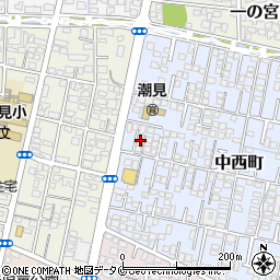 宮崎県宮崎市中西町85周辺の地図