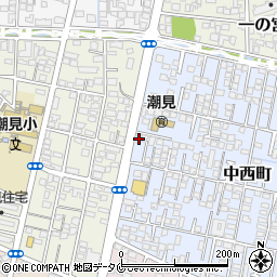 宮崎県宮崎市中西町87周辺の地図