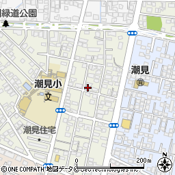 宮崎県宮崎市潮見町156-2周辺の地図