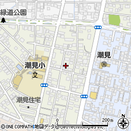 宮崎県宮崎市潮見町156-3周辺の地図