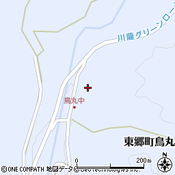 鹿児島県薩摩川内市東郷町鳥丸610周辺の地図