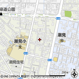 宮崎県宮崎市潮見町156-4周辺の地図