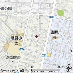 宮崎県宮崎市潮見町155-4周辺の地図