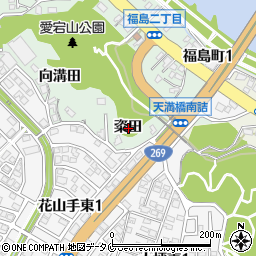 宮崎県宮崎市大坪町粢田周辺の地図