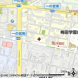 宮崎県宮崎市日ノ出町21周辺の地図