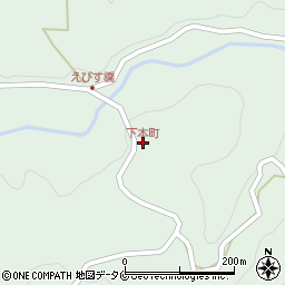 下本町周辺の地図