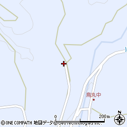 鹿児島県薩摩川内市東郷町鳥丸1215周辺の地図