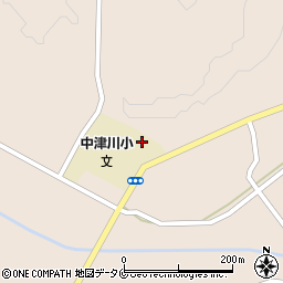 さつま町立中津川小学校周辺の地図