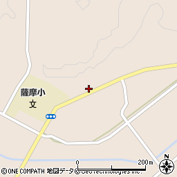 鹿児島県薩摩郡さつま町中津川4410周辺の地図