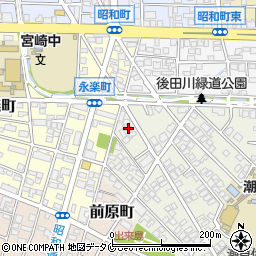 宮崎県宮崎市潮見町13周辺の地図